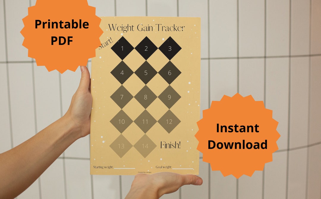 weight-gain-tracker-in-kilos-or-pounds-printable-instant-download-etsy