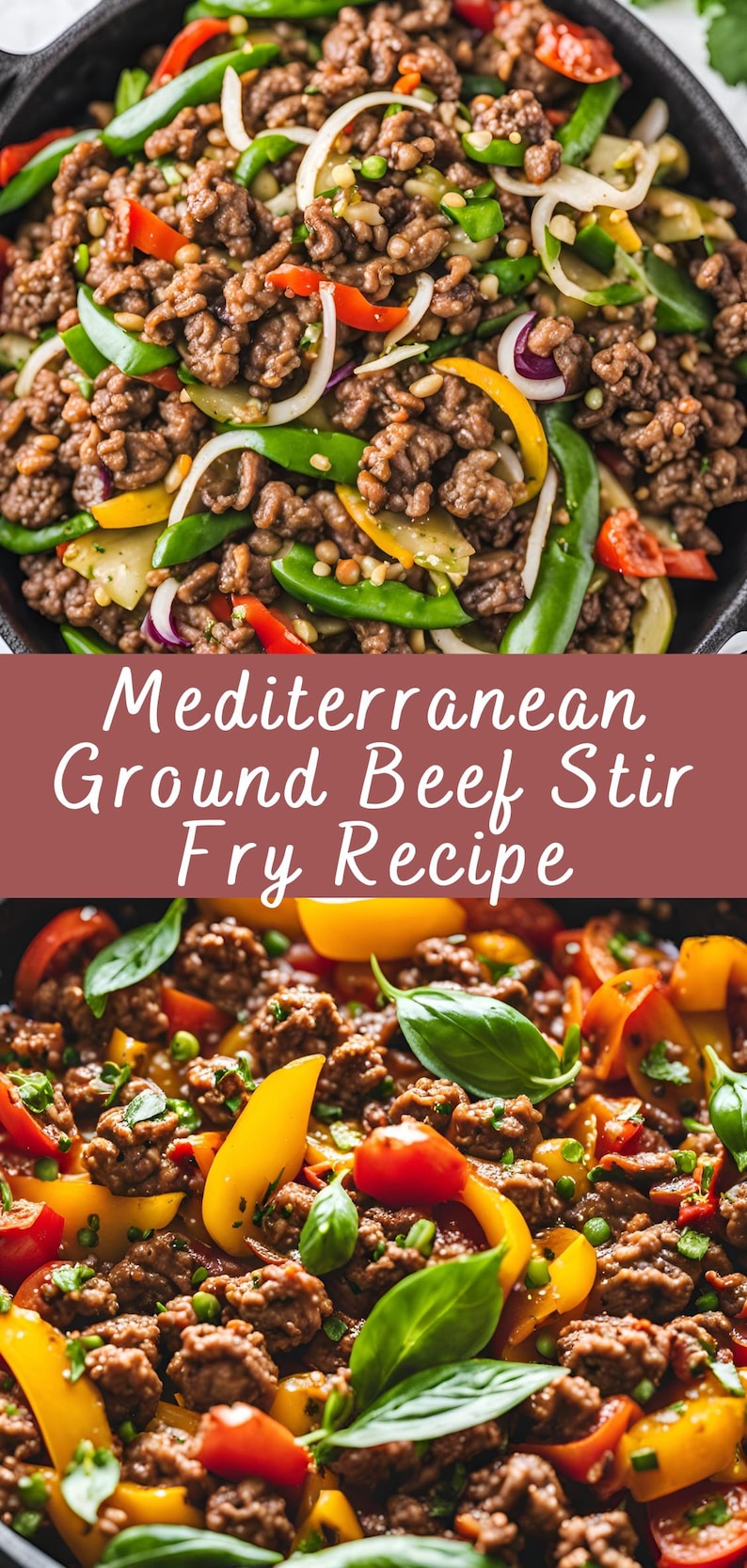 BEST Mediterranean Ground Beef Stir Fry Recipe - Etsy