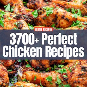 Bestie Recipes Cookbook, All Chicken Recipes, 3700+ Chicken Recipes With Pictures, Digital Recipe Book