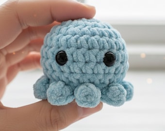 Baby Octopus Amigurumi Crochet Pattern (PDF Pattern)