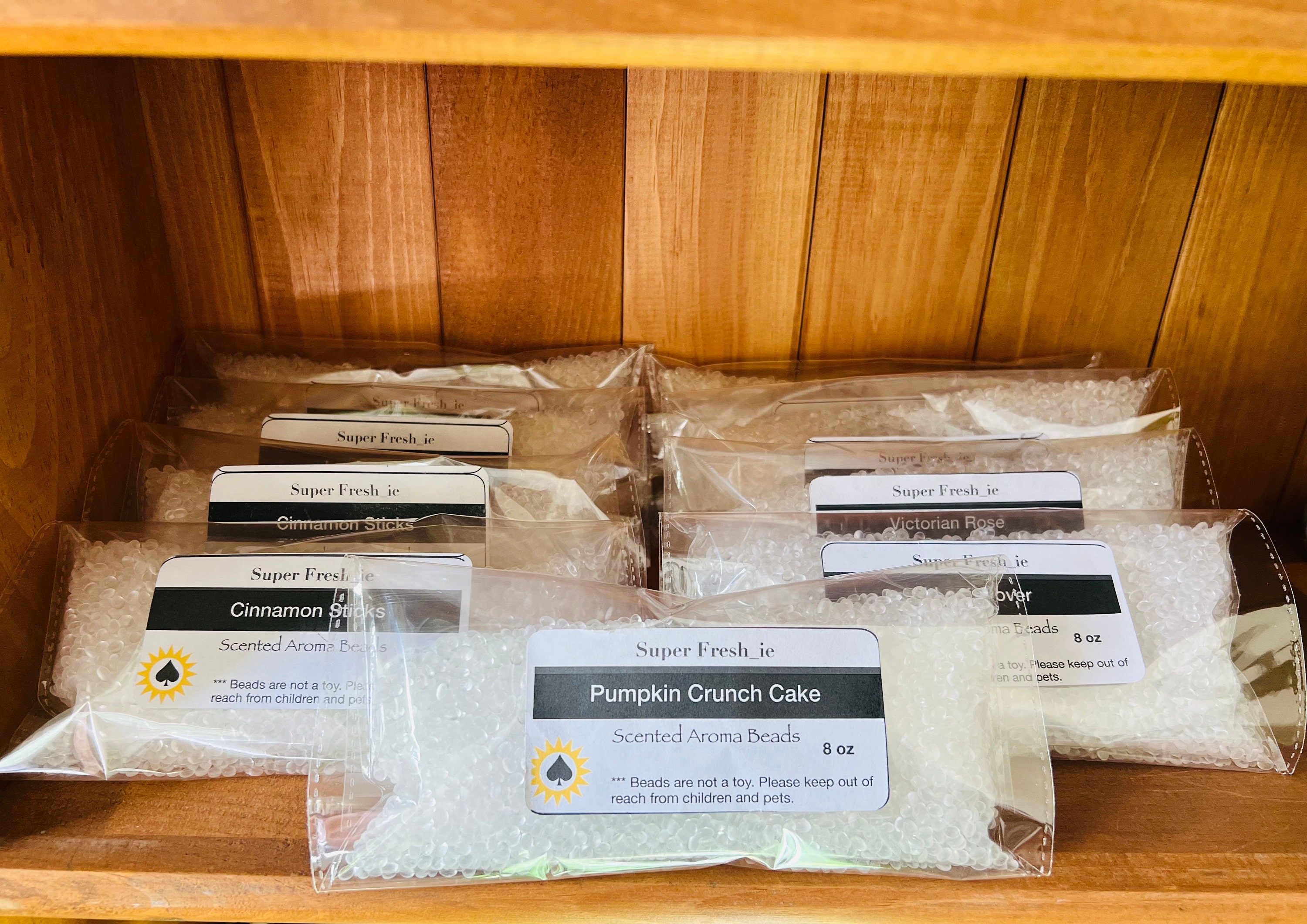 8 Oz Premium Scented Cured Aroma Beads for Air Fresheners, Car Freshies