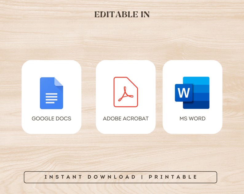 Rental Agreement Template | Editable Lease Contract for Landlords | Printable Residential House Rental Forms | Google Docs, Word & PDF image 9