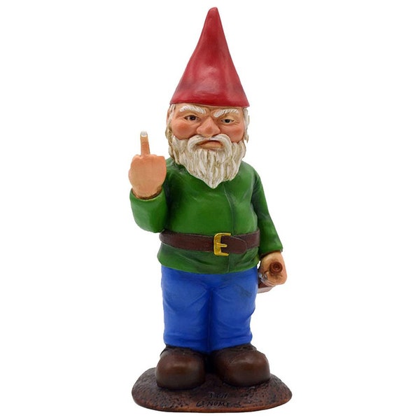 Roger le Gnome de jardin rude