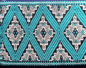 Handgemachte Loom Handschlaufe: Tribal Tabakbeutel Geldbörse