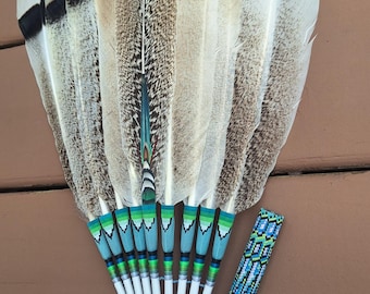 Prayer fan, nac fan, pow wow fan
