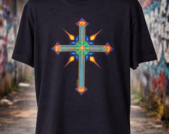 TShirts, Native Designs, Hummingbird shirt, NAC instruments, Cross, Waterbird, Ahninga, Teepee, Peyote Road Shirts