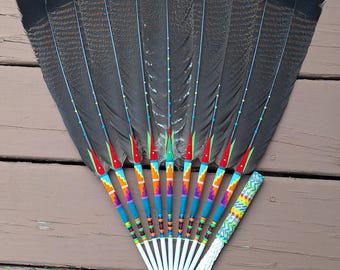 Prayer fan, nac fan, pow wow fan