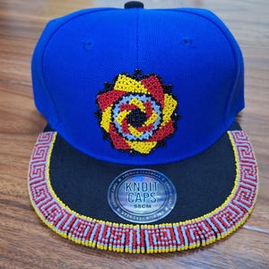 Beaded hat
