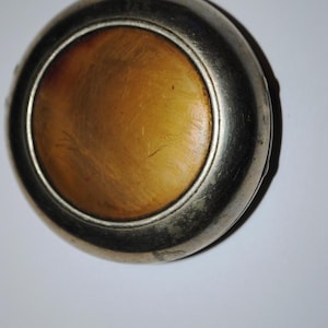 Vintage Metal Pocket Watch Case ARGENTA 21-1-2, Old Pocket Watch Box, Empty Antique Pocket Watch Case