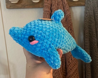 Dolphin Crochet Stuffed Animal Plush