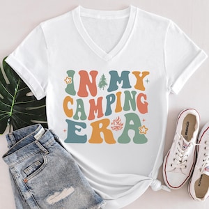 In My Camping Era Shirts, Camping Shirt, Camping Gift, Camper Shirt, Camp Shirt, Camp Life Shirt, Gift For Camper, Nature Lover Tshirts
