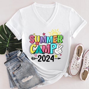 Summer Camp 2025 Shirt, Camping Shirt, Tshirt for Campers, Summer Vacation Tee, Summer Gift, Camp Shirt, Summer Adventure T-shirt, Camp Gift