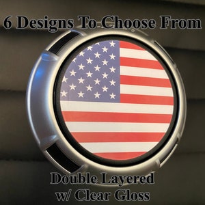 Lot de 4 stickers double couche pour grille d'aération compatible avec le Wrangler 2020+ Gladiator 2011-2022