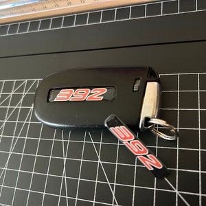 Set of Two 392 Key Fob Inlay Badges Compatible with Charger, Challenger & Durango