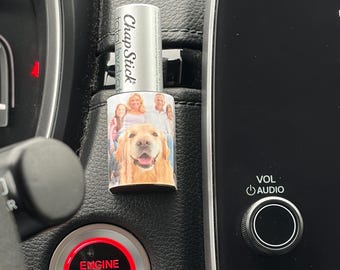 YOUR IMAGE Stick On Lip Balm Caddy Holder For Car