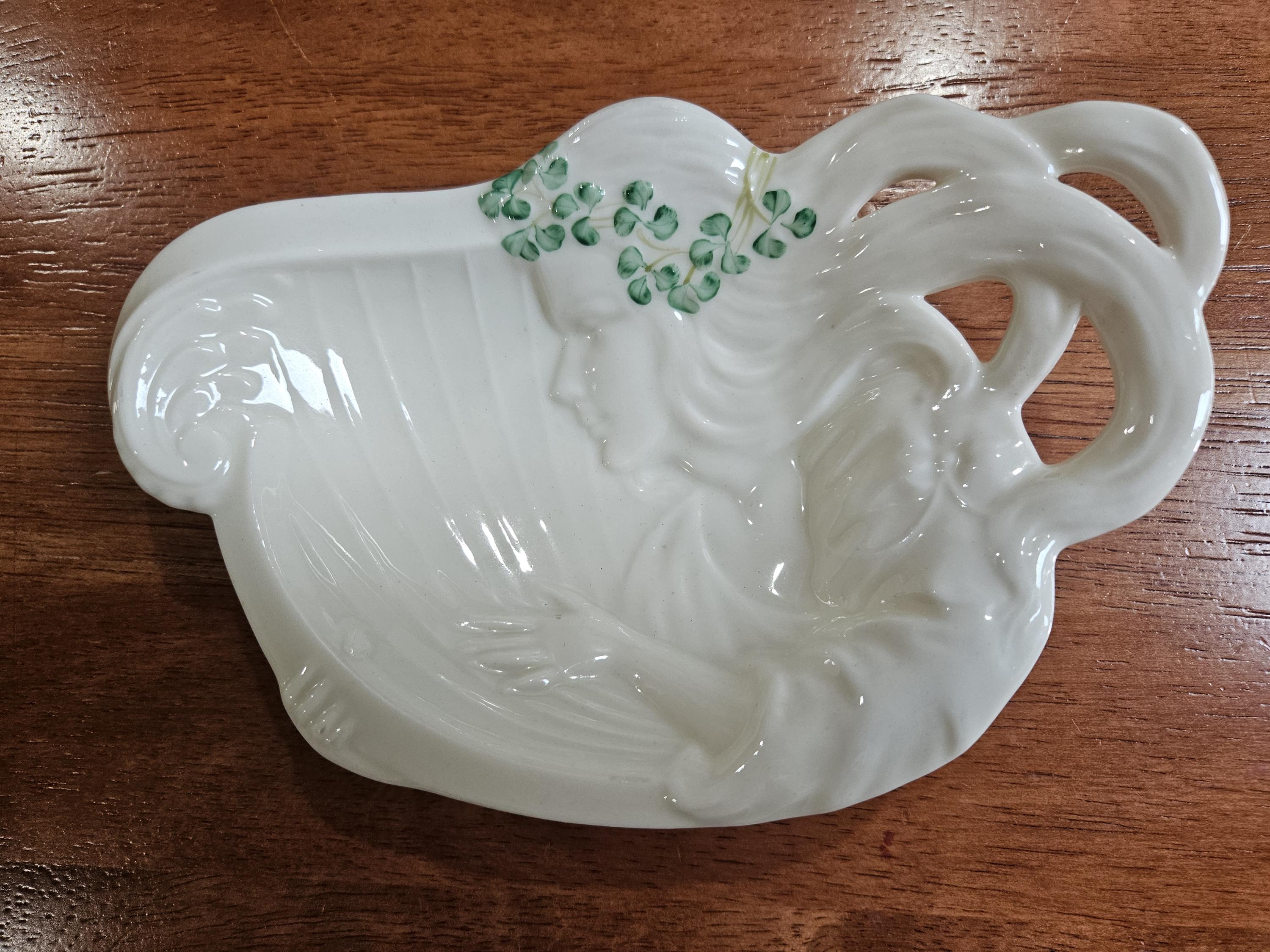 Belleek ベリーク ハートの盛皿 Amazon.com: Belleek