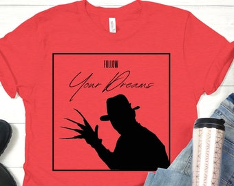 Camiseta vintage de Freddy Krueger para Halloween: camiseta de terror de Elm Street