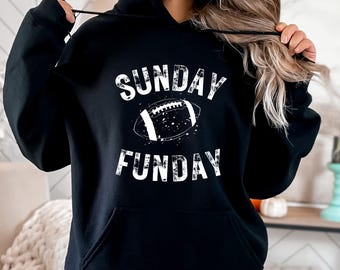 Sunday Funday Football Hoodie: Game Day Comfort