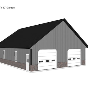 Garage Plans 48&#39;x 32&#39;