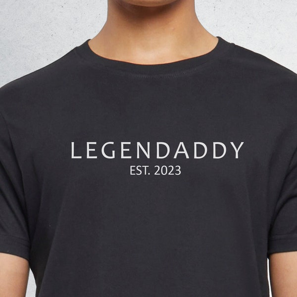 T-Shirt|Legendaddy|personalisiert|Vatertag|Geschenk|Geburtstag|Geburt|Übergrößen|Kinder|Vater|Shirt|Geschenkidee