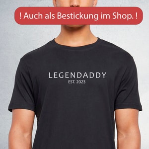 T-Shirt|Legendaddy|personalized|Father's Day|Gift|Birthday|Birth|Plus Sizes|Children|Father|Shirt|Gift Idea