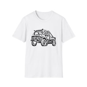 Softstyle T-Shirt, Off-road, Truck, Lifted, 4x4