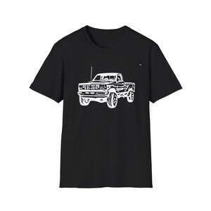 Softstyle T-Shirt, Off-road, Truck, Lifted, 4x4, FR