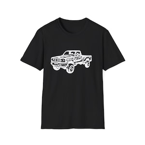 Softstyle T-Shirt, Off-road, Truck, Lifted, 4x4, FR