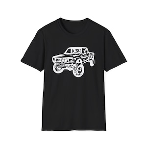 Softstyle T-Shirt, Off-road, Truck, Lifted, 4x4, FR