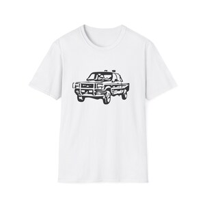 Softstyle T-Shirt, Off-road, Truck, Lifted, 4x4, FR