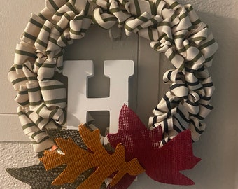 Letter wreath