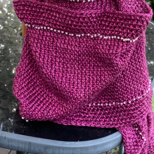 Beaded wrap/shawl