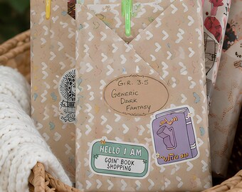 Blind Date With A Book | Mystery Book Gift Box | Book Lover Gift | BookTok Gift | Choose Your Genre | Reading Gift