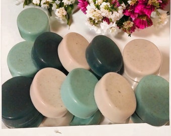 Natural Shampoo Bar, Organic Solid Shampoo, Vegan Hair Growth Shampoo, Zero Waste Plastic Free Hair Care, Multiple Sizes & Scent