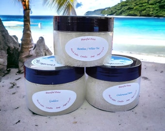 Exfoliating Sugar Scrub with Grapeseed Oil - Various Scents