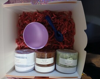 Jelly & Clay Face Mask Powder, Hydrojelly Mask, Clay Mask, Spa Facial Mask, Acne Detox Mask, Self Care Gift