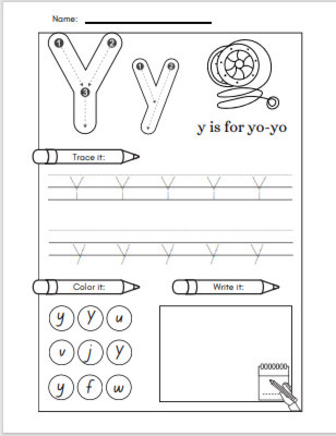 Printable Letter of the Week Worksheets, Preschool Worksheets, Kindergarten, Pre-k, Letters ...