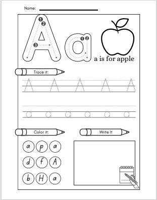 Printable Letter of the Week Worksheets, Preschool Worksheets, Kindergarten, Pre-k, Letters ...