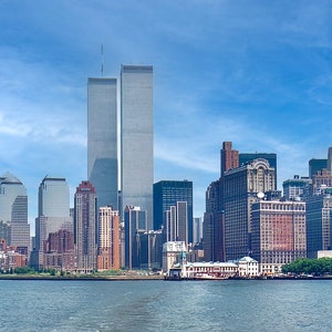World Trade Center, Twin Towers, New York, NYC Twin Towers, Twin Towers Leinwand Wandkunst, Twin Towers Wandkunst