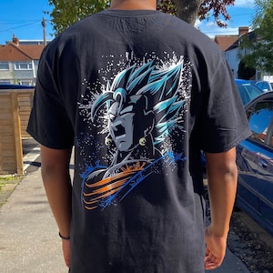 Vegito T-shirt, Japanese street wear, 100% cotton, Manga