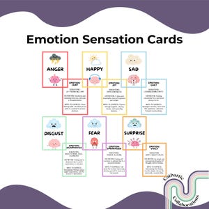 Emotion Sensation Cards