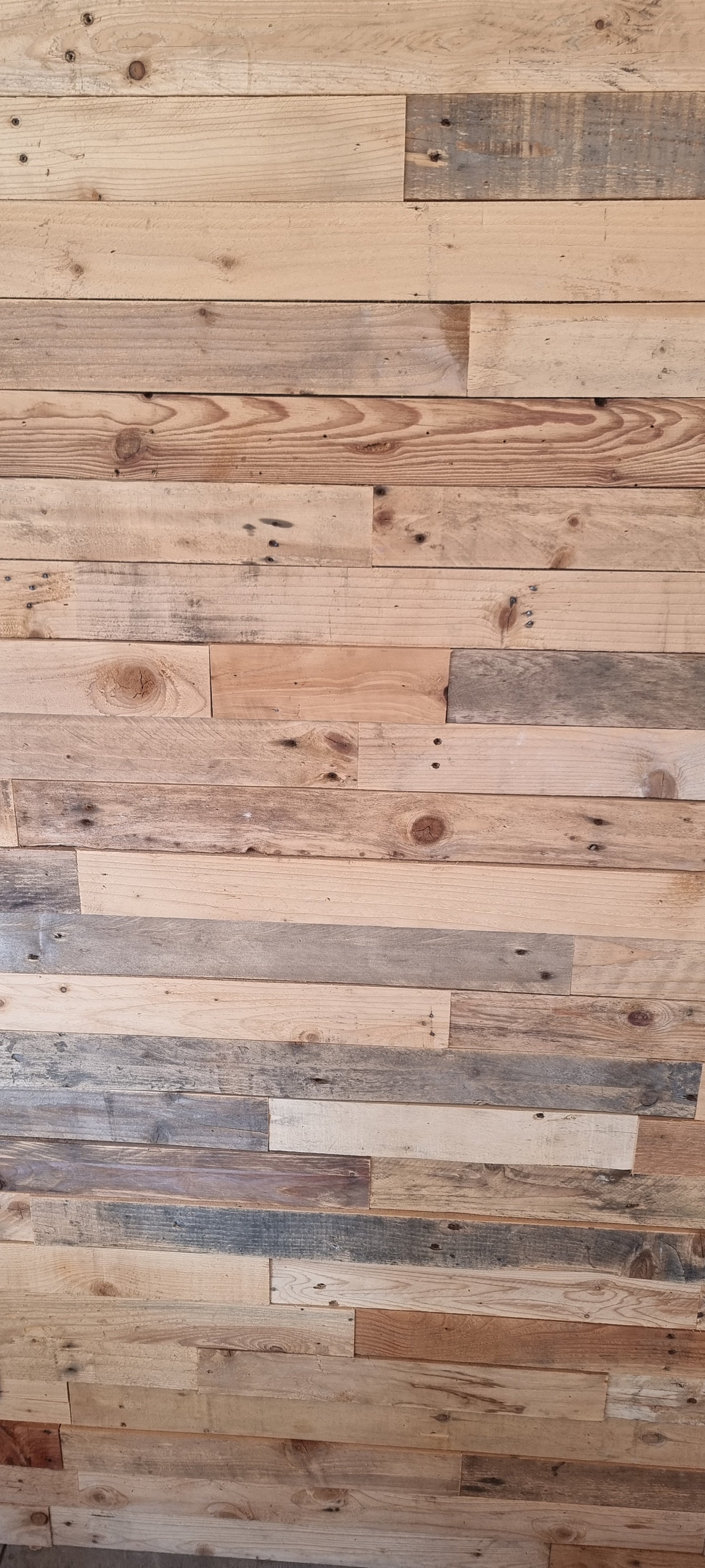 Reclaimed Wood Planks Wall Cladding 1 Sqm. Rustic Wood Wall. Etsy UK