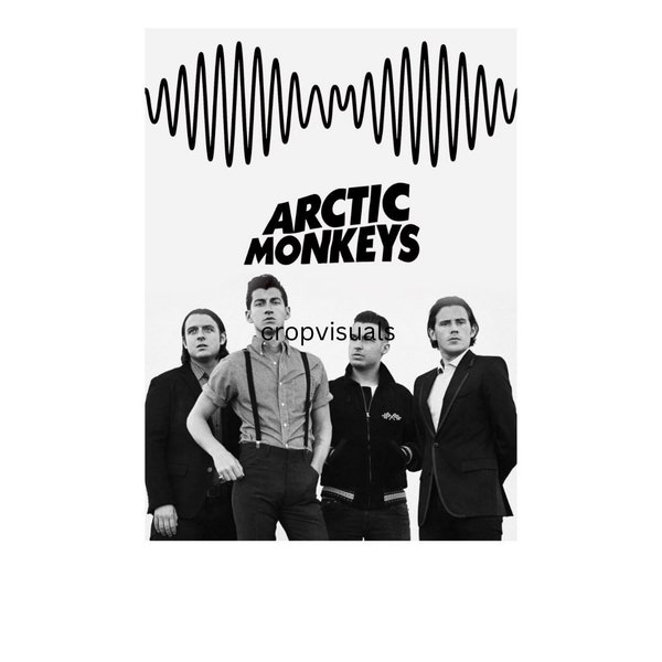 arctic monkeys digital print