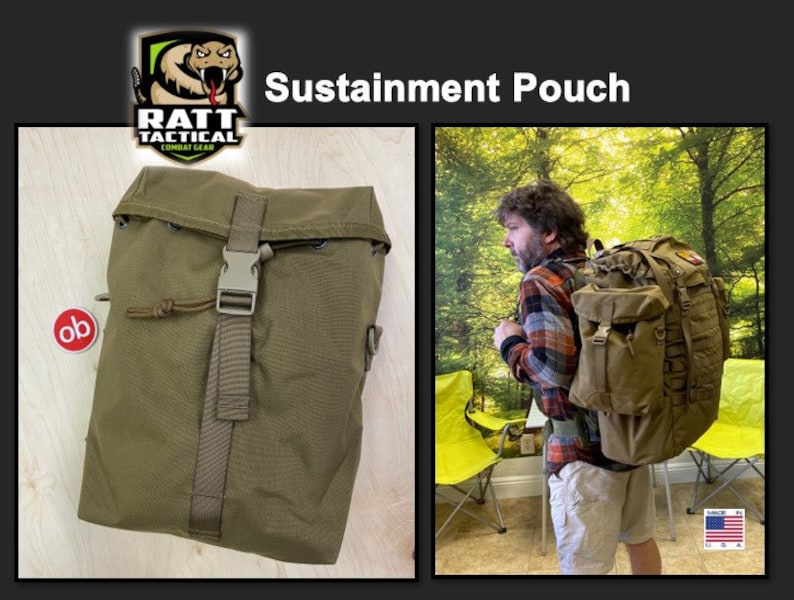 Sustainment Pouch Made by RATT Tactical USA Etsy