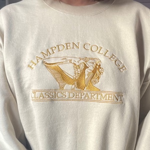 Hampden College Embroidered Sweatshirt