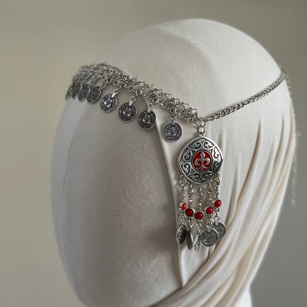 Kyrgyz, Kazakh, Central Asian, Traditional, Ethnic, Hair Accessories, Jewelry, Headwear