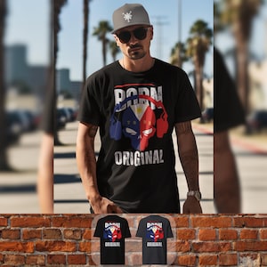 Born To Be Original Graphic Tee | Philippine Flag-Inspired Graphic Tee | Filipino-Inspired Graphic Shirt