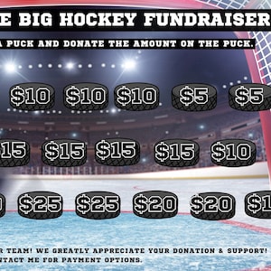 Hockey Fundraiser  - Help Fill My Board!