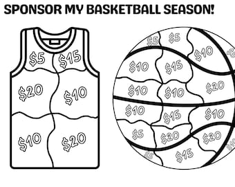 Basketball &quot;Color Me&quot; Fundraiser - Sponsor my season!