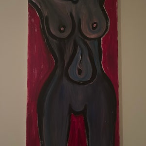 Abstract anatomy of a woman